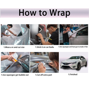 Vinilo Adhesivo para Automóviles CARLAS, Color Blanco Brillante/Mate, Cambia de Color, Accesorios para Automóviles, Vinilo Decorativo para Envolver Automóviles - Product Image 5