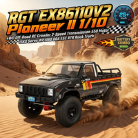 Nuevo 2026 RGT Racing EX86110V2 Pioneer II 1:10 4WD RC Todoterreno Crawler Camioneta Teledirigida RTR Coche de Escalada Realista