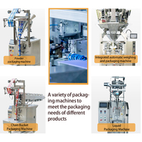 Machine à emballer automatique à fermeture arrière pop corn sel biscuits noix chips alimentaire machine à emballer
