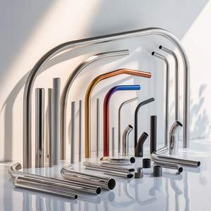 7-25 hari untuk pengiriman kustom logam pipa layanan las baja <span class=keywords><strong>Titanium</strong></span> tabung lentur - Product Image 2