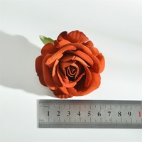 Têtes de roses artificielles pour corsages DIY, fleurs artificielles en gros pour bouquets, décoration murale de mariage, fleurs artificielles