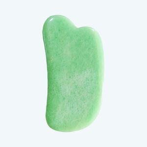 Jade d'aventurine verte naturelle Gua Sha pour massage par grattage, divers modèles - Product Image 4