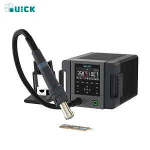 QUICK 861PRO Smart Hot Air Desoldering Staction For Mobile Phone Motherboard Ic Chip Level PCBA Repair Station