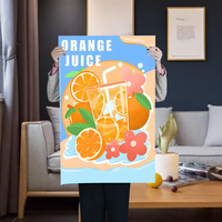 Impression de posters publicitaires adhésifs personnalisés en gros à bas prix, papier Bond, formats A0, A2, A3, grandes tailles, impression de photos de produits pour entreprises