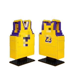 Ensemble <span class=keywords><strong>de</strong></span> blocs <span class=keywords><strong>de</strong></span> construction en plastique personnalisés pour maillots <span class=keywords><strong>de</strong></span> basket-ball et <span class=keywords><strong>de</strong></span> football, cadeau créatif pour les garçons, cadeau sportif et pour les fans <span class=keywords><strong>de</strong></span> club - Product Image 5