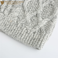 Ensemble de cardigan en tricot épais à boutons vintage pour femmes, mode automne