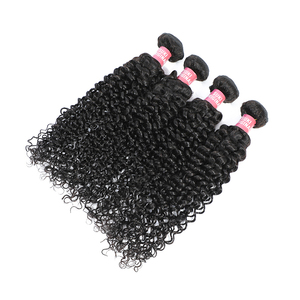 Pas cher Cru Brésilien Trame De Tissage De Cheveux 16 Pouces Bouclés Profonds de Haute Qualité Pour Extension de Cheveux - Product Image 2