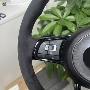 พวงมาลัยอัลคันทาร่าขายตรงจากโรงงาน สำหรับรถยนต์ Volkswagen Golf MK7 MK7.5 GTI R Scirocco Passat CC <span class=keywords><strong>Jetta</strong></span> Polo GTS GTI <span class=keywords><strong>TDI</strong></span> TSI - Product Image 2