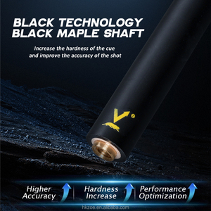 RREOAIDR 314 BKRUSH - Taco de billar profesional de 3 piezas para break y jump - 58 pulgadas, de carbono y arce, con unión Uni-Loc - Product Image 6