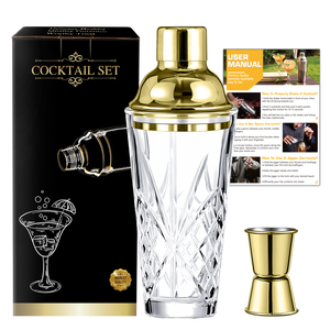 เครื่องเขย่าค็อกเทลทำจากสแตนเลสอุปกรณ์สำหรับบาร์ที่ทำจากแก้ว - Product Image 3