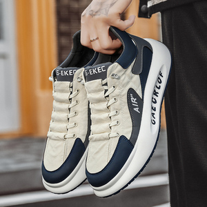 Chaussures de course pour hommes de style nouveau, design tendance, confort optimal, respirantes, en maille, lacets, baskets pour la vie urbaine - Product Image 2