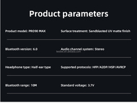 Écouteurs sans fil TWS semi intra-auriculaires en gros d'usine, stéréo HiFi, basses profondes, contrôle tactile, faible latence, affichage numérique Type-C, sport