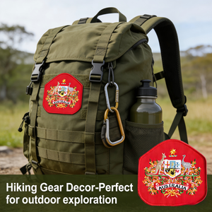 Écusson brodé de l'écusson australien de qualité supérieure, patch à fixation velcro pour équipement de plein air, souvenirs de voyage et événements culturels - Product Image 1