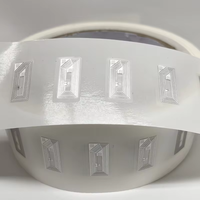 Vente en gros d'étiquettes NFC NTAG213 NTAG215 21x11mm, autocollants universels réinscriptibles, étanches, étiquettes RFID intelligentes, paiement, contrôle d'accès, hôtel