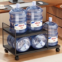 Support de bureau mobile non pliable pour tour d'ordinateur, étagère sous-bureau pour imprimante, support de rangement pour poste de travail de bureau