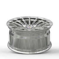 Rines Personalizados YRO de 1 Pieza, Forjados en 6061-T6, Diseño Multirradio Escalonado, de 17 a 24 Pulgadas, 5x112, 5x114.3, 5x120 para Mercedes Benz