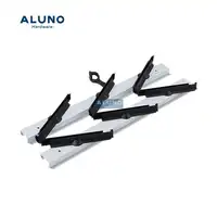 Alphaluno — stores de volet en aluminium 6 pouces, sécurité personnalisée, résistante au soleil, Dissipation de la chaleur