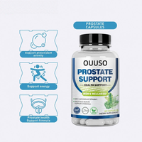 Fabricant de compléments alimentaires, capsules de soutien de la prostate pour hommes adultes, vente en gros personnalisée, OEM/ODM, compléments à activité antioxydante