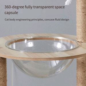 Luxury Modern Sisal Cat Climbing Rack Pet Tree with Sisal Scratching Material Jumping Platform Carton <b>Packing</b> - Product Image 4