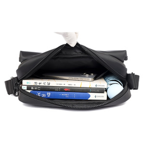 Fashion Men's Outdoor Large-capacity Multi-functional Commute <b>Small</b> Square Bag For Travel Single <b>Purse</b> Shoulder Crossbody Bag - Product Image 5