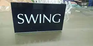 Customize Acrylic Block Logo POS Display