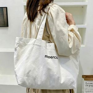 Factory Customized Logo Printed Cotton <b>Canvas</b> Shopping Bag Oversize 100% Organic <b>Beach</b> Tote with Handles - Product Image 4