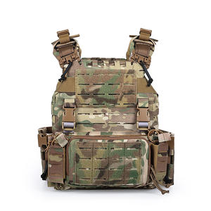 Chaleco táctico PTG de liberación rápida MOLLE, Chaleco de nailon para entrenamiento al aire libre, uniforme de seguridad, portador de placa de servicio - Product Image 2
