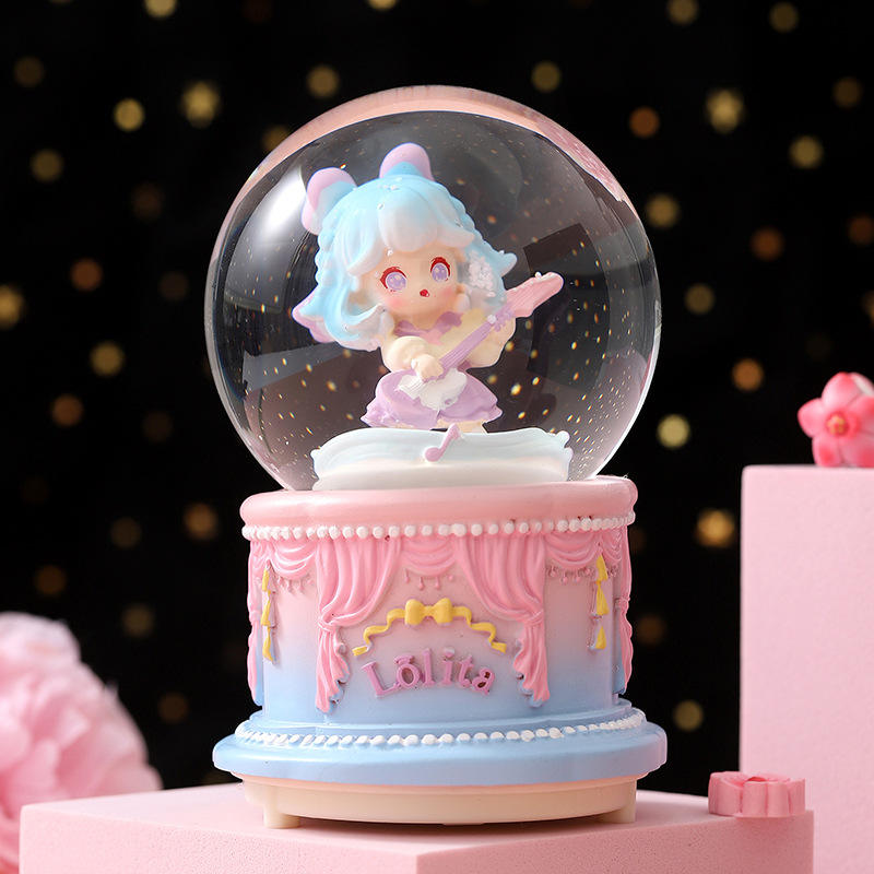 Fille moderne - bleu