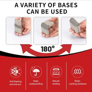 Nhà máy trực tiếp đàn hồi cao không thấm nước đóng gói Acrylic <span class=keywords><strong>Sealant</strong></span> để sửa chữa bê tông vết nứt mái rò rỉ tuyệt vời để đóng gói - Product Image 5