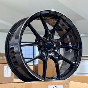 Nouvelles <span class=keywords><strong>jantes</strong></span> forgées noires brillantes de 18 à 19 pouces 5x114.3 5x112 style G025 pour Honda Civic Toyota Subaru WRX - Product Image 2