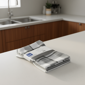 Juego de 3 Paños de Cocina Kela Pasado Gris, 65x45cm - Product Image 3