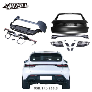 [1979LL] Kit de Carrocería para <span class=keywords><strong>Porsche</strong></span> <span class=keywords><strong>Macan</strong></span> 95B.1 95B.2 (2015 2017 2019 95B) para Actualización de Parachoques Delantero y Trasero a Estilo <span class=keywords><strong>Turbo</strong></span> 2024 95B.3 - Product Image 5