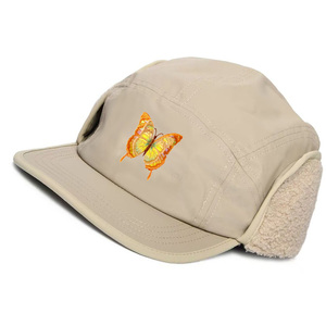 Bán Buôn Biểu Tượng Tùy Chỉnh 5 Bảng Điều Chỉnh Cực Fleece Snapback <span class=keywords><strong>Hat</strong></span> Với Eerflap Không Có Cấu Trúc Phẳng Mùa Đông Mũ Trượt Tuyết Ấm Với Tai Flap - Product Image 3