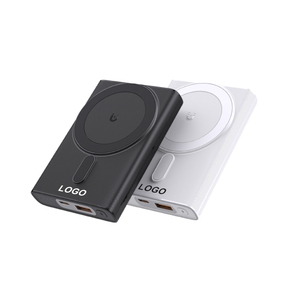 Batterie externe portable 22,5 W 10000 mAh avec charge magnétique sans fil, support mobile, entrée/sortie Type-C, charge rapide, batterie Li-polymère - Product Image 1