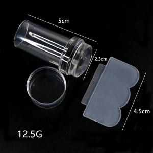 Timbre en silicone de petite taille <span class=keywords><strong>Kit</strong></span> d'estampage d'art d'<span class=keywords><strong>ongle</strong></span> français pour la manucure - Product Image 5