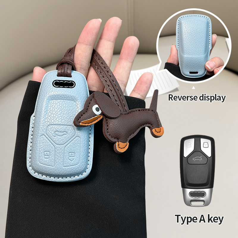 Tipo A-Lino Azul+Cachorro Lindo