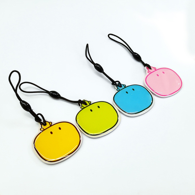 Factory Nfc Keychain Custom High Quality Printing Epoxy Keychain with Design Acrylic Keychain for Hotel Door Cards