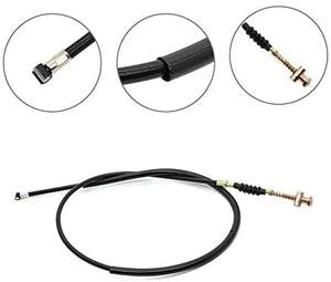 Kawasaki H <span class=keywords><strong>KZ</strong></span> <span class=keywords><strong>Z</strong></span> ZR Z1 ZRX ZN Voyager 750 900 1100 1200 Rue Route Compteur De Vitesse Frein Câbles D'accélérateur Moto En Acier Inoxydable - Product Image 2