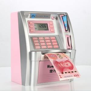 Máquina de Depósito de Dinero de Juguete para Niños, Simulación de <span class=keywords><strong>Cajero</strong></span> Automático, Multifuncional, Regalo de Navidad, <span class=keywords><strong>Banco</strong></span> de Juguete, Máquina de Depósito de Monedas - Product Image 2