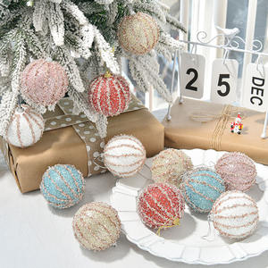 Décorations de Noël Boule colorée Mousse Décoration de Noël Creative Ins Décorations Pendentif - Product Image 4