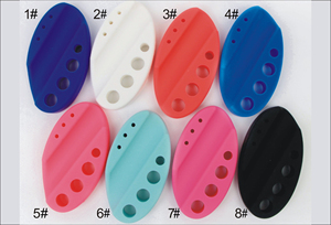 Support en silicone pour nail art, coupelle en caoutchouc pour pigments, pour accessoires de manucure et microblading - Product Image 5