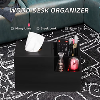 Boîte à mouchoirs en bois pour chambre, salle de bain, bureau – Support de rangement pour mouchoirs