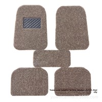 Tapis de sol en PVC à anneaux pour voiture, ensemble de cinq pièces, épaisseur 10 mm, pour l'exportation transfrontalière GM, Shopee, Lazada