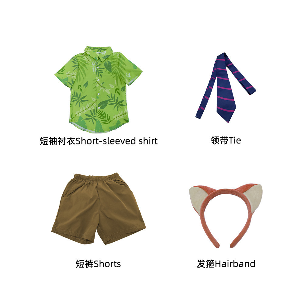Short-sleeved Nicki Fox Set 5