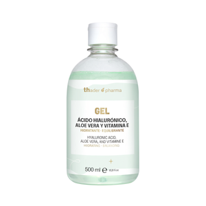 Gel Thader Pharma con Ácido Hialurónico, Aloe Vera y Vitamina E 500 ml Hidratante y Equilibrante - Product Image 2