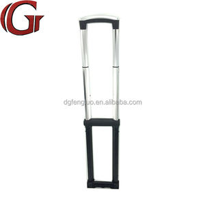 高レベルモダンアルミ合金荷物袋トロリーハンドルIthプラスチック装飾継手荷物プルバッグトロリーハンドル - Product Image 1