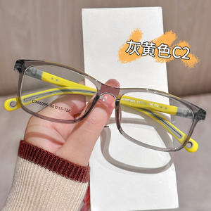 Lunettes haut de gamme pour enfants, monture à bord complet Tr90, 66065, lunettes de myopie ultralégères pour adolescents, garçons et filles, unisexe, origine Danyang - Product Image 2