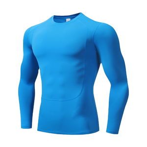 Traje Deportivo Personalizado Ecológico de Invierno para Hombre, Ajustado, Cuello Redondo, Manga Larga, de Spandex/Poliéster, para BJJ, MMA, Surf, Natación - Product Image 1