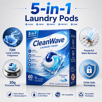 Capsules de lessive liquide, perles de lavage, dosettes de lessive, savon parfumé, lessive naturelle, dosettes de lessive 3 en 1
