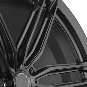 Jantes en alliage forgé monobloc XINLAI personnalisées, noir mat, multi-rayons, concaves profondes, neuves, 18-<span class=keywords><strong>22</strong></span> pouces, 5x112/114.3/120, pour voitures de course - Product Image 4
